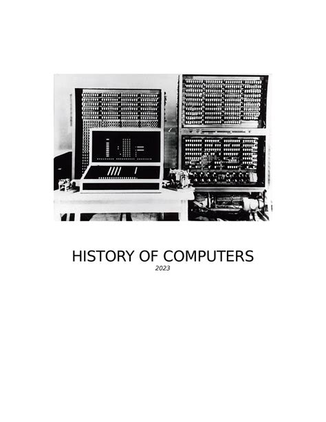 First Computers in History 的图像结果