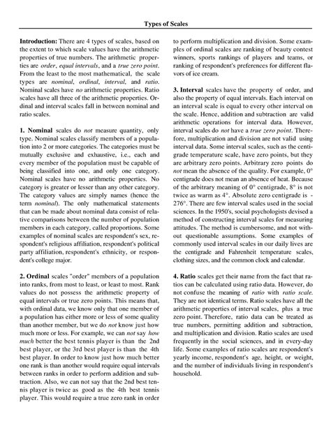 Image result for Variable Scale Types