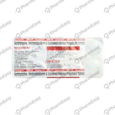 Neurobid Nt Strip Of 10 Tablets: Uses, Side Effects, Price & Dosage ...