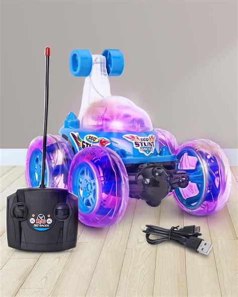 Play Nation USB Rechargeable Stunt Toy Car for Kids | Remote Control ...