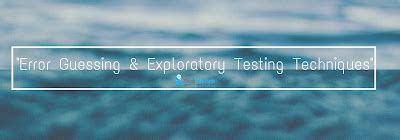 Image result for Error Guessing Testing Technique Example