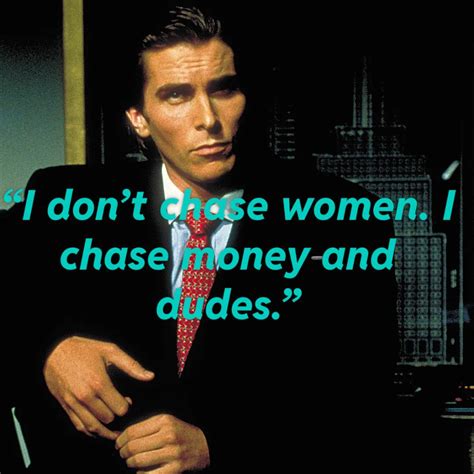 I really identify with Patrick Bateman. He is sigma, alpha rare yogurt male. Who is your alpha ...