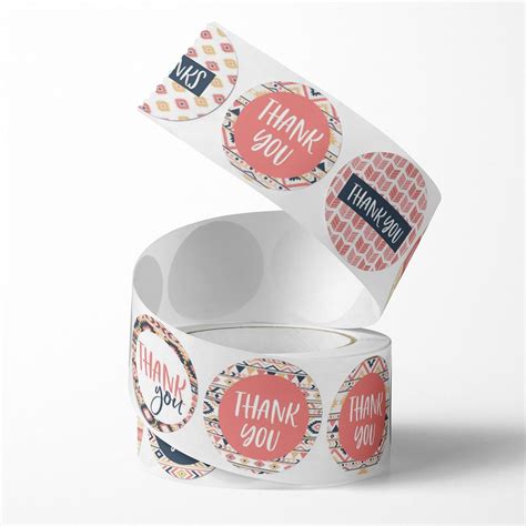 Thank you 200 Pcs Stickers Washi Tape Roll – The Curated Store India