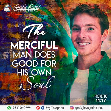 Proverbs 11:17 :: God's Love Ministries - Today's Promise