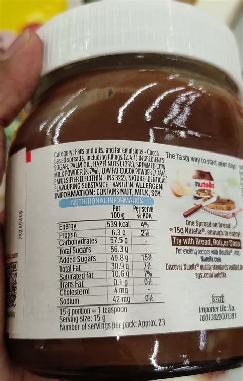 Does Nutella Go Bad If You Refrigerate It at Jean Reese blog