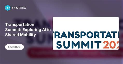 Transportation Summit: Exploring AI in Shared Mobility, The Hennepin ...