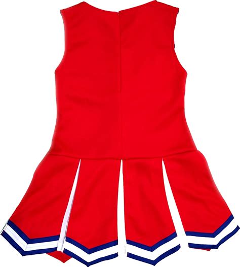 Buy Little Girls' Children Kids Dress Cheerleader Uniform Cheerleading ...