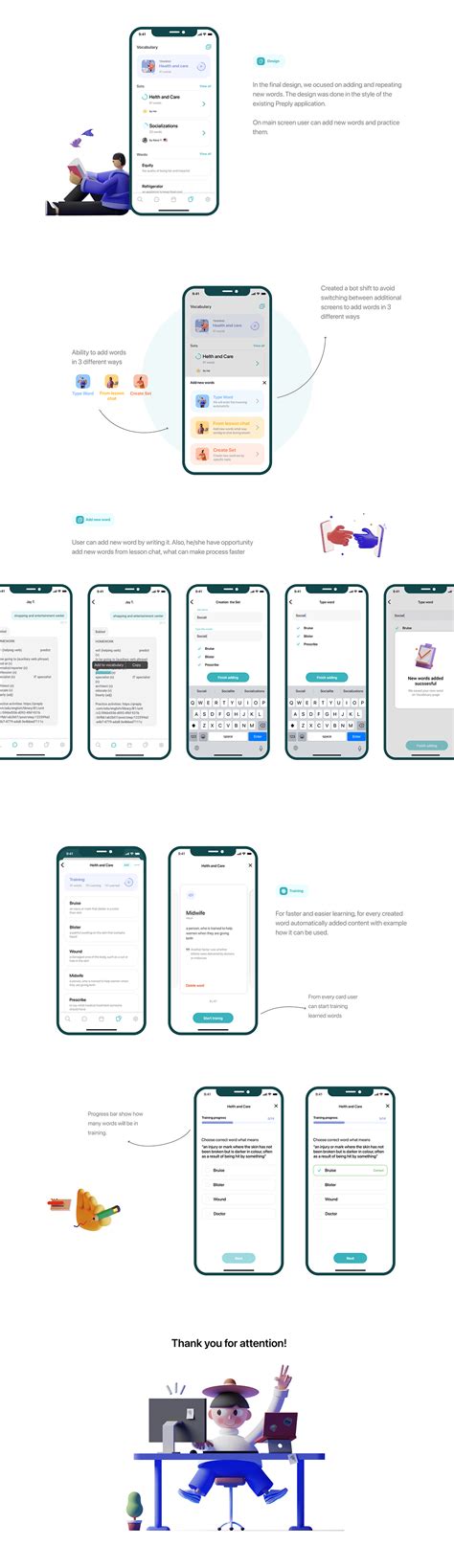 Vocabulary App 的图像结果