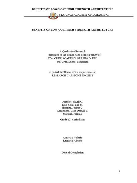 Image result for Capstone Project Research Paper Examples