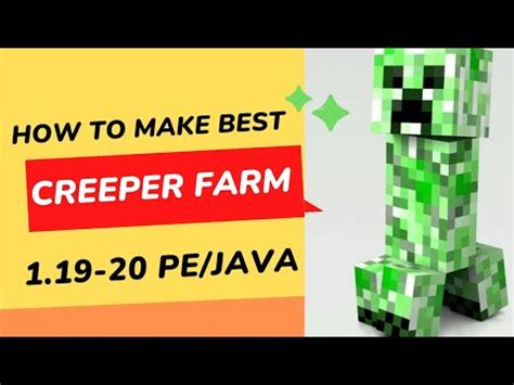 Image result for Creeper Farm Tutorial 1.17 Java Rays Works