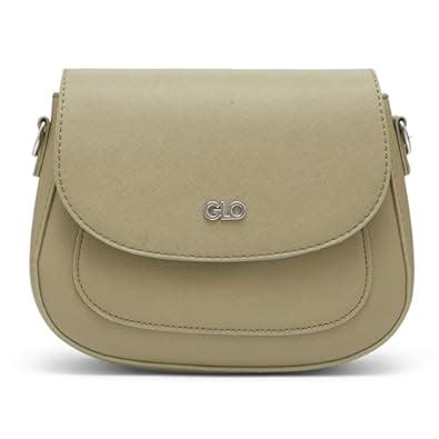 Buy Globus Women Olive Solid Vegan Leather Sling Bag at Amazon.in