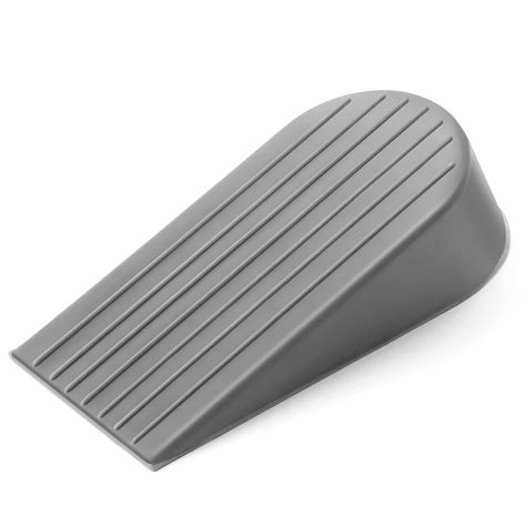 Buy CrosizeGrey Extra Large Door Stopper, High 1.9 Inches Big Door Stop ...