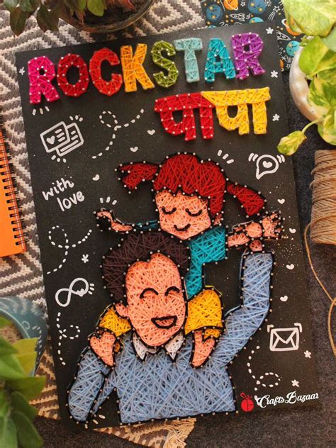 Family String Art - Creative and Fun Craft for Families – Craftsbazaar
