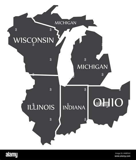 Map Of Wisconsin And Illinois Border at Matthew Comer blog