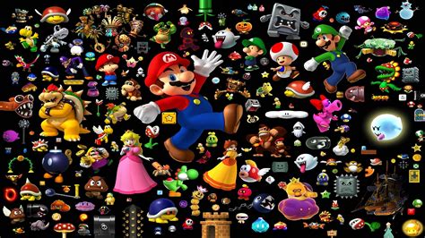 Super Mario All-Stars + World HD Wallpaper — Ultimate Mushroom Kingdom