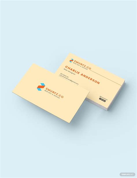 Word Online Business Card Template 的图像结果
