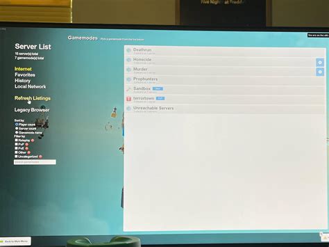 Gmod servers being weird : r/gmod