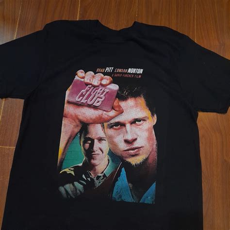 Movie Fight Club Brad Pitt Movie Tshirt | Grailed