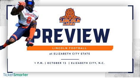 FB PREVIEW: Elizabeth City State - Lincoln University Athletics