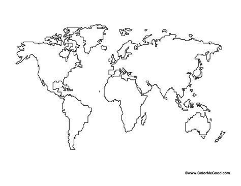 Free Printable World Map 的图像结果