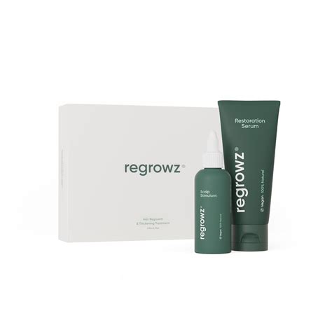 Buy Regrowz Hair Growth Thickening Set - Advanced Scalp Stimulant ...