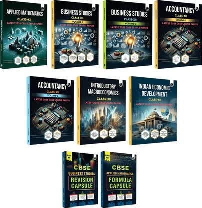 PW CBSE Class 12 Commerce Books with Revision Books Combo Set of 9 ...