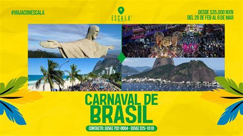 🇧🇷🛩️ ¡Viaja al Carnaval de Brasil 2025! 🛩️🇧🇷, Río Bravo 1773, C. Río ...