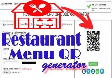 Image result for How to Create QR Code Generator for Restaurant