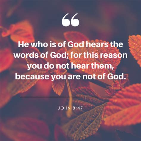 Do You Hear God? – The Way Of The Word