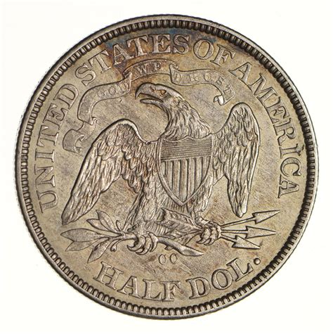 1870-CC Seated Liberty Half Dollar - RARE | Property Room