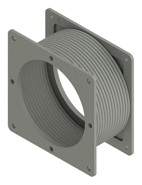6 in Wd, 6 in Ht, Wireway Flexible Fitting - 32FM52|F66WFF - Grainger