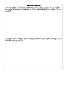 Image result for Solving Systems by Substitution Notes