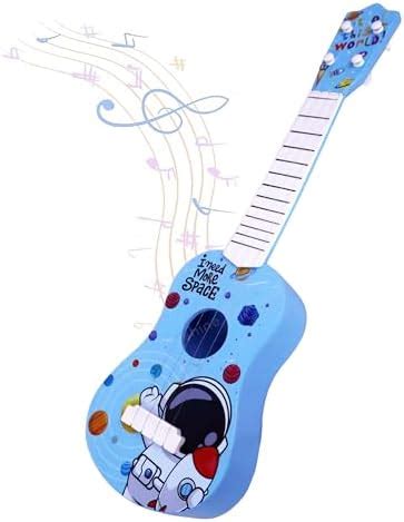 Buy Toyshine 21" Space Theme 4 String Guitar Easy-to-Hold Thin Frets ...