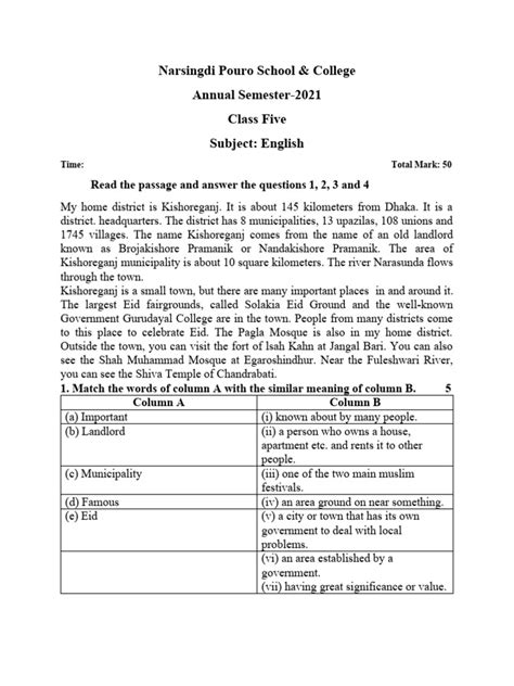 Image result for Class 5 Eng