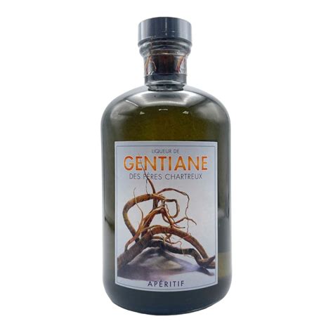 CHARTREUSE 'Liqueur de Gentiane des Peres Chartreux' French Aperitif ...