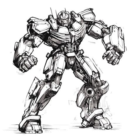 Image result for Futuristic Robot Drawing