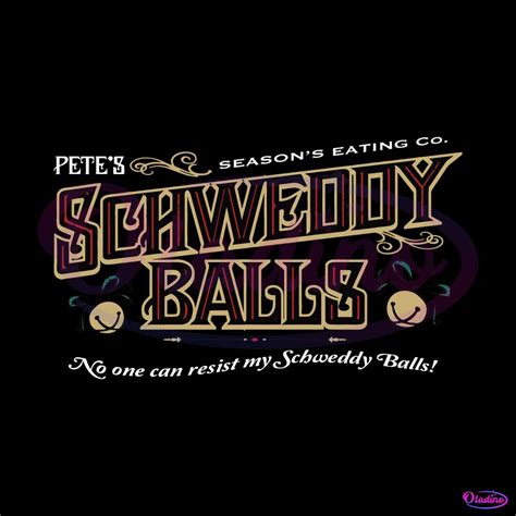 SNL Seasons Eating Co Schweddy Balls SVG - Oladino