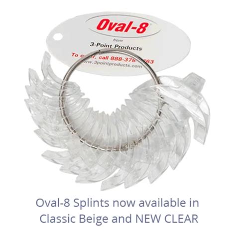 Oval-8 Finger Splints Sizing Set | OPC Health