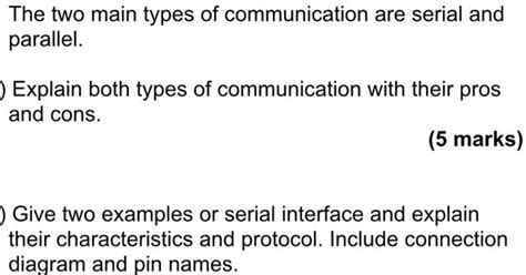 Image result for Serial and Parallel Communication Types