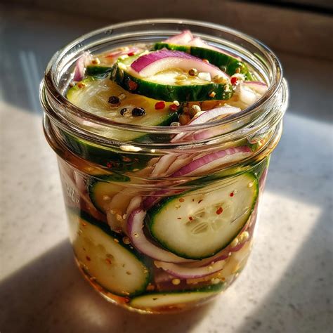 15-Minute Quick-Pickle Cucumbers and Onions – Crazy Delicious ...