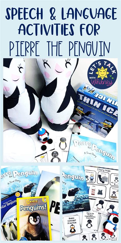 Speech and Language Activities for Pierre the Penguin - Epic Special ...