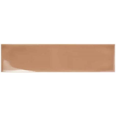 Carrelage mural en faïence Wow Aquarelle TOFFEE GLOSS 7,5 x 30 ...