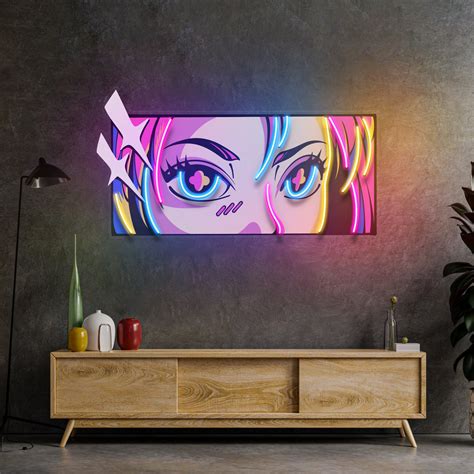Anime Eyes 1 LED Neon Sign Light Pop Art – Neonzastudio