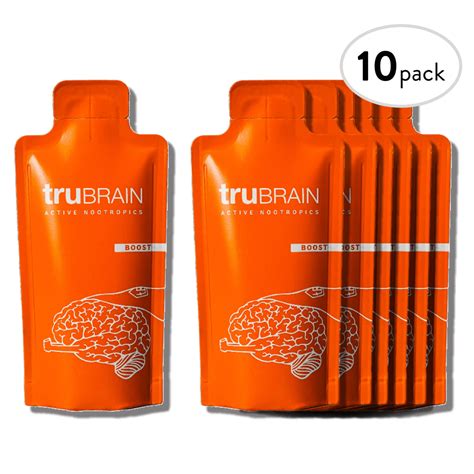 TruBrain - Nootropic 1oz Shots | Instant Motivation & Focus