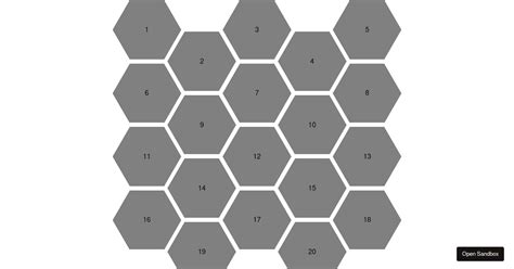 Image result for Hexagon Pattern JavaScript