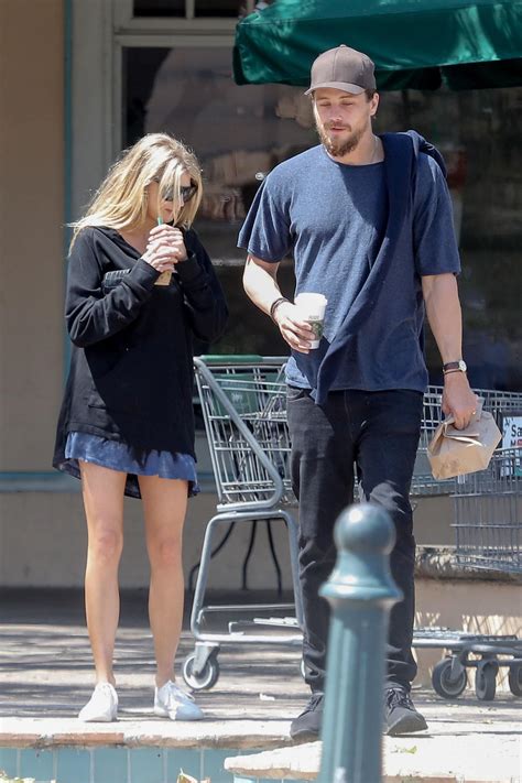 CHARLOTTE MCKINNEY and Ben Robson Out for Coffee in Malibu 04/09/2017 ...