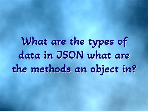 Image result for JSON Data Types