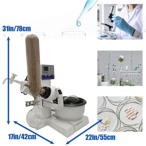 TECHTONGDA Rotary Evaporator with Automatic Lifting, India | Ubuy