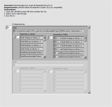 Creating subVI Examples in LabVIEW 的图像结果