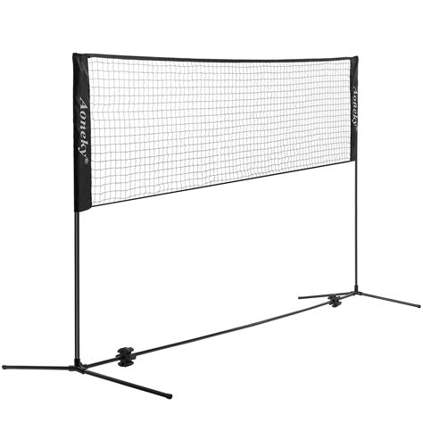 Snapklik.com : 20ft Portable Freestanding Volleyball Training Net For ...